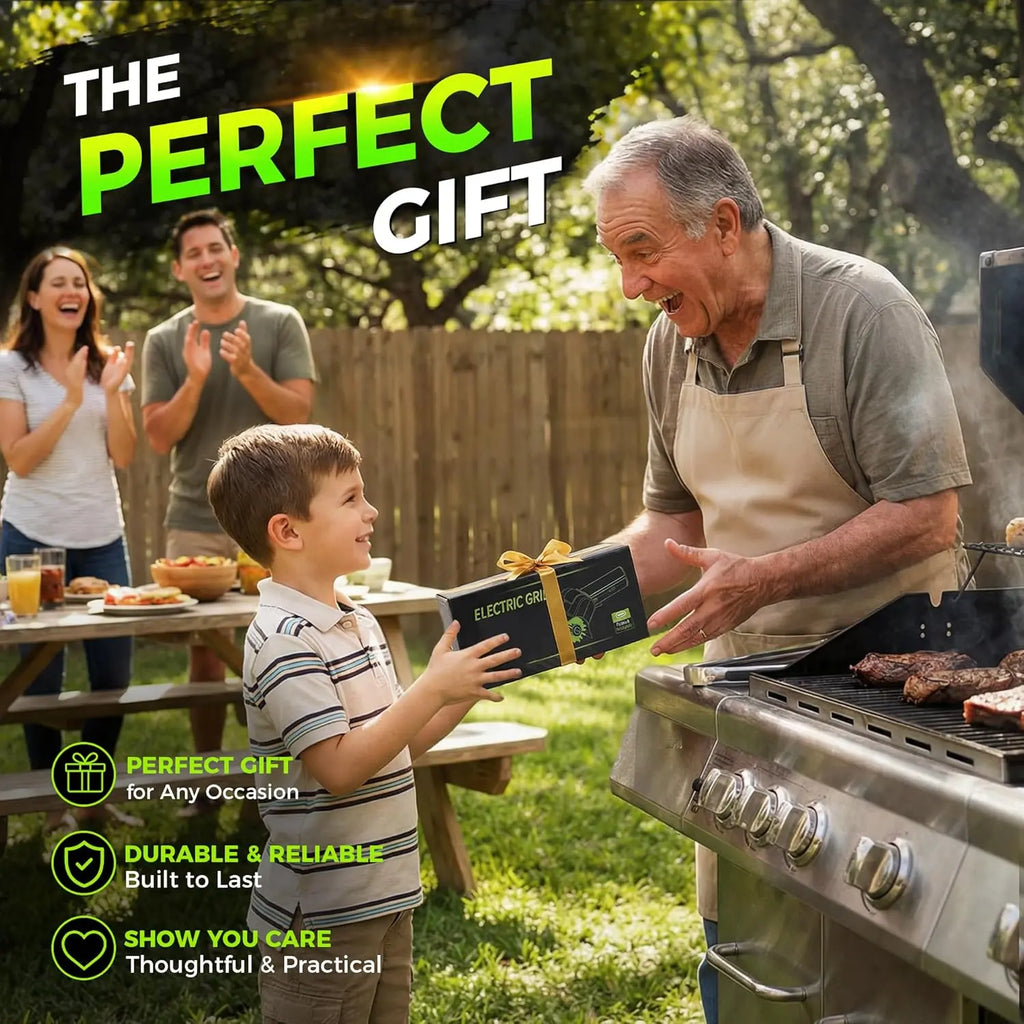 Cordless USB Rechargeable Electric BBQ Cleaning Brush - High Speed Motor, Heavy-Duty Stainless Steel Bristles, Replaceable Detachable Head, Automatic Grate Cleaner, Scouring Pad, Scratch-Resistant Gloves, Grilling Accessories for Fathers, Husbands, Utensi