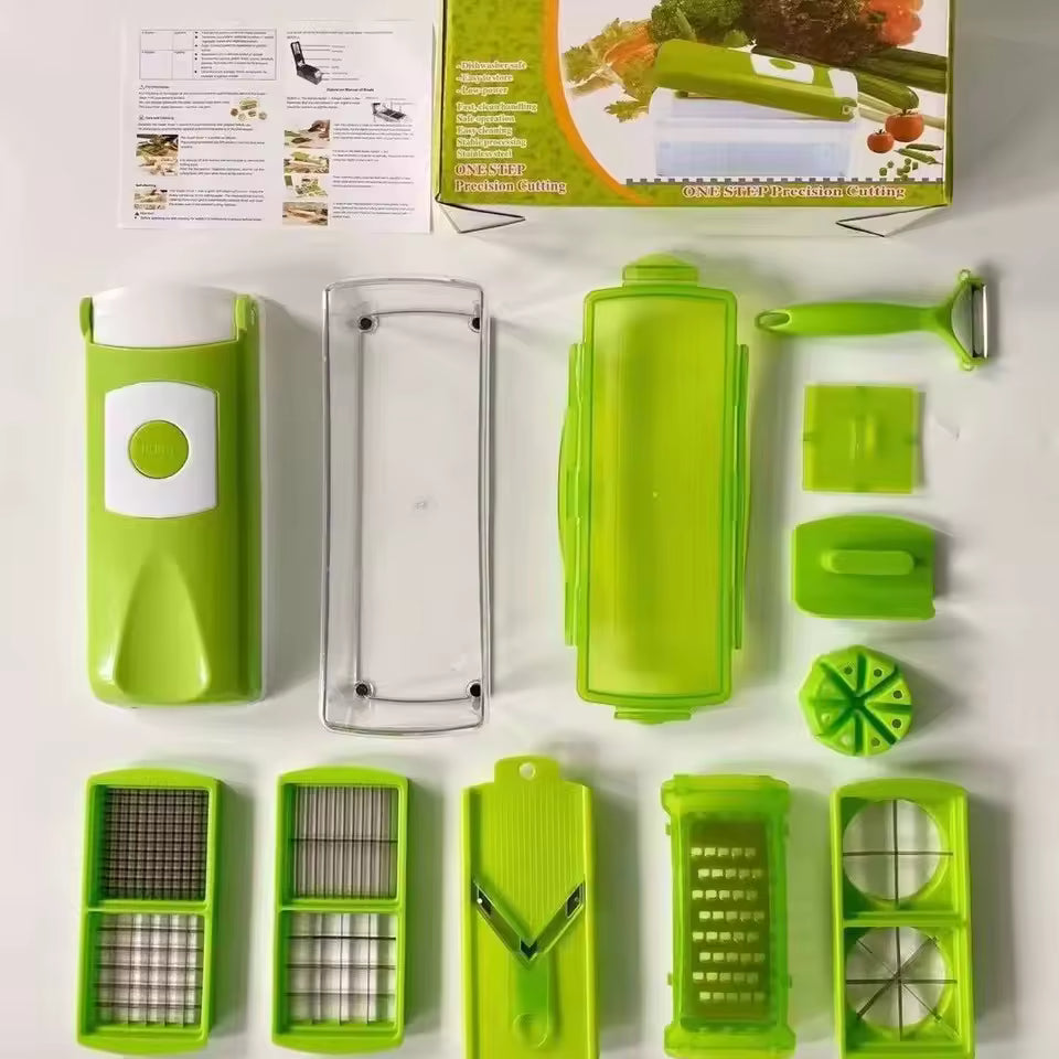 LivoraHome™ 6 in 1 MultiPrep Vegetable Chopper & Slicer